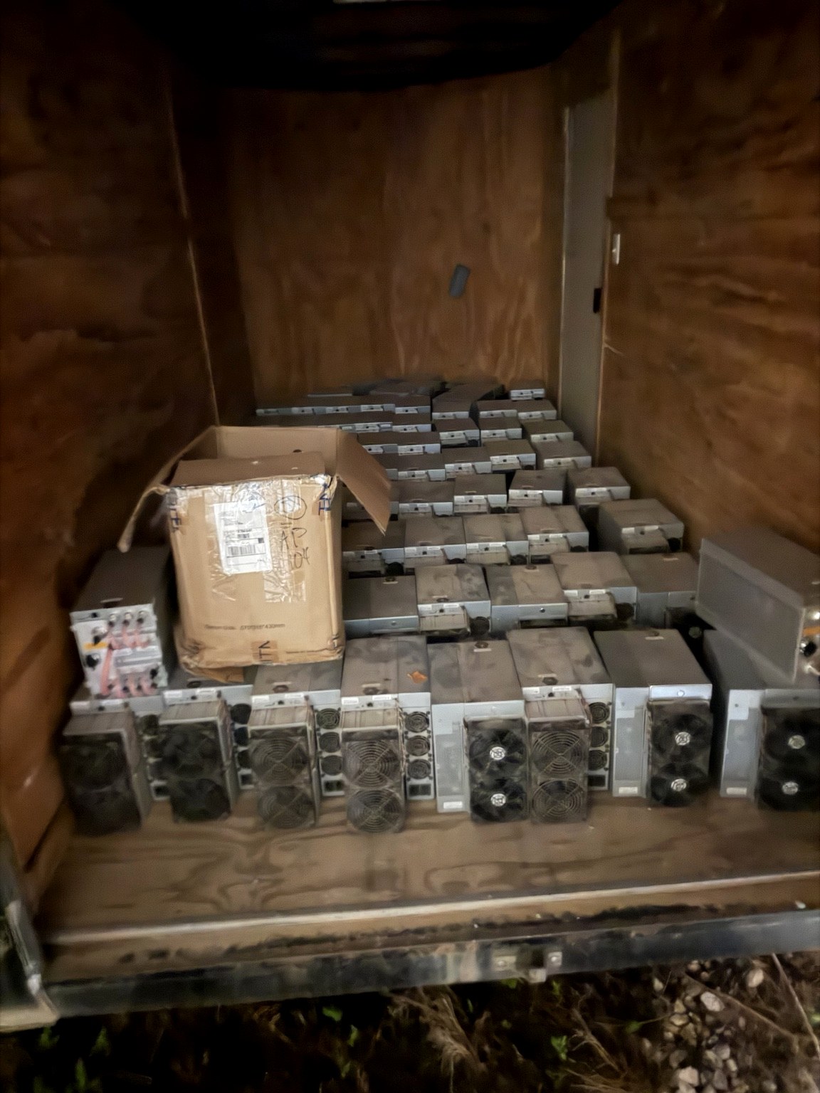 ASIC miners ready for deployment
