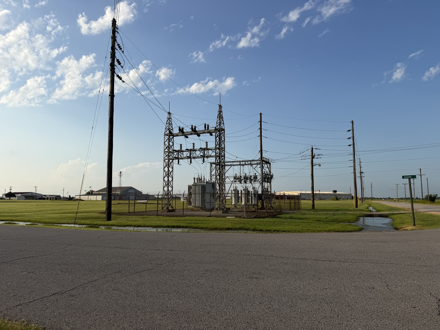 Electrical substation near BMM